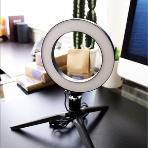 8” Ring Light for Desk